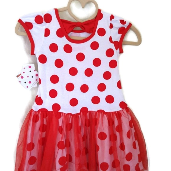 SOLD Minnie Mouse 2T & 4T Happy Girl Dress Disney - Picture 2 of 6